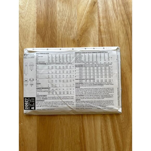 NEWLOOK #D0627 Sewing Patterns Dress Seven Size in One Sku 0241 - Picture 4 of 4